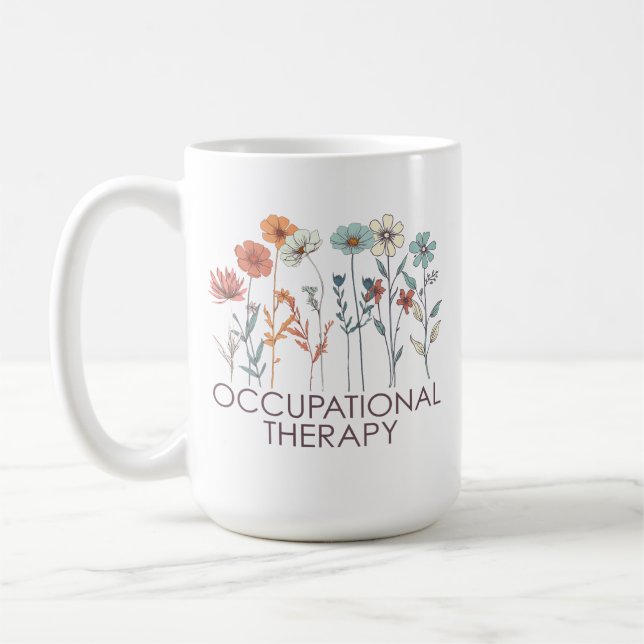 Occupational Therapy OT Coffee Mug (Left)