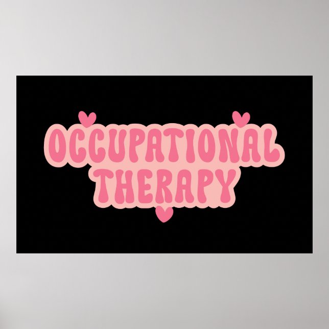 Occupational Therapy OT Poster (Front)