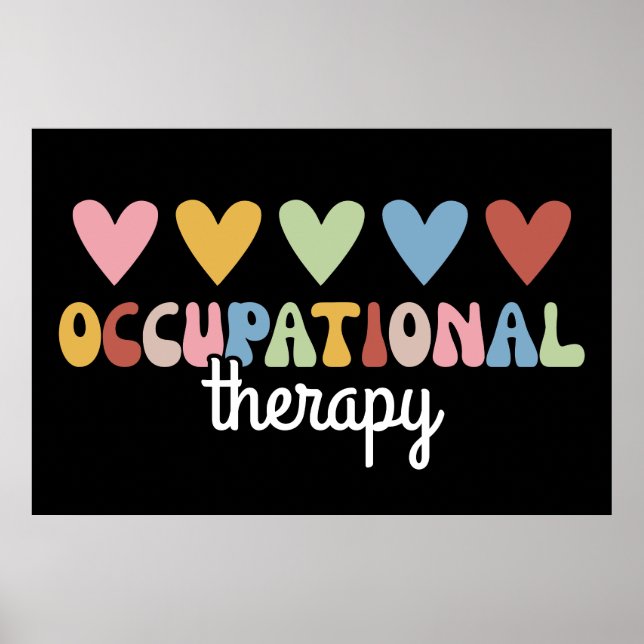Occupational Therapy OT Professional Poster (Front)