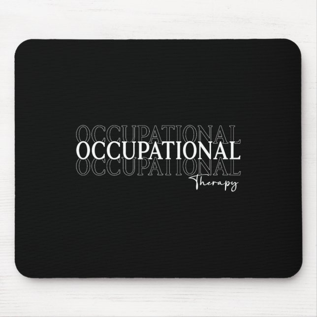 Occupational Therapy Ot Student Back To School For Mouse Pad (Front)