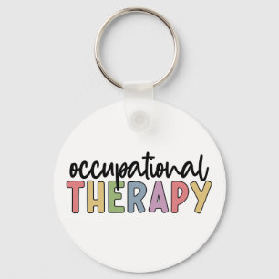 Occupational Therapy OT Student Grad Gifts Key Ring