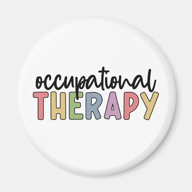 Occupational Therapy OT Student Grad Gifts Magnet (Front)