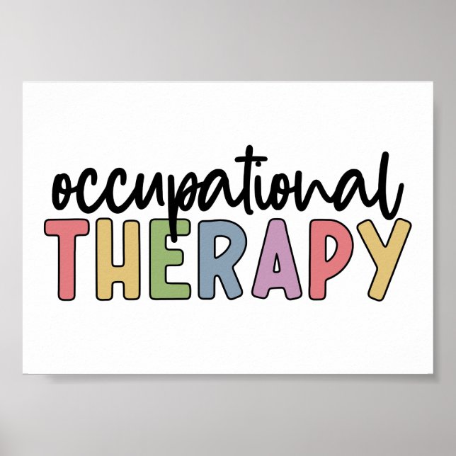 Occupational Therapy OT Student OT Month Poster (Front)