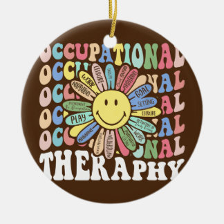 Occupational Therapy OT Therapist Inspire OT Ceramic Tree Decoration