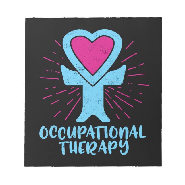Occupational Therapy OT Therapist Notepad (Front)