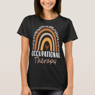 Occupational Therapy OT Therapist OT Month Leopard T-Shirt