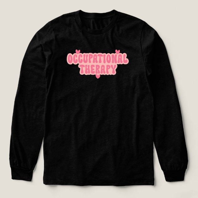 Occupational Therapy OT Tri-Blend Shirt (Design Front)