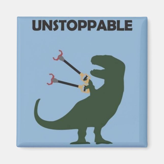 Occupational Therapy Reacher Rex Therapist Magnet (Front)