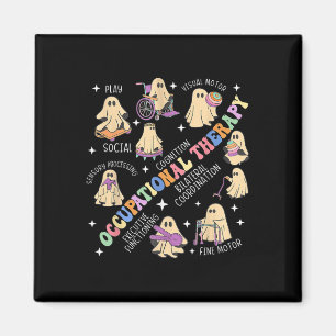 Occupational Therapy Therapist Halloween Spooky Ot Magnet