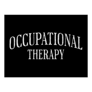 Occupational Therapy Vintage Poster
