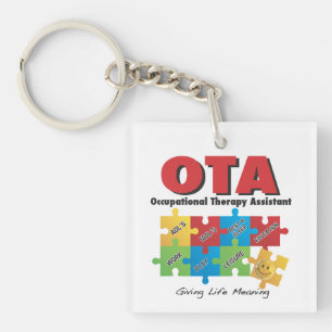 OccupationalTherapy Assistant Keychain