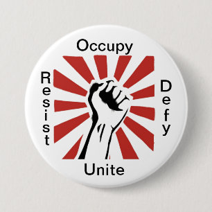Occupy 7.5 Cm Round Badge