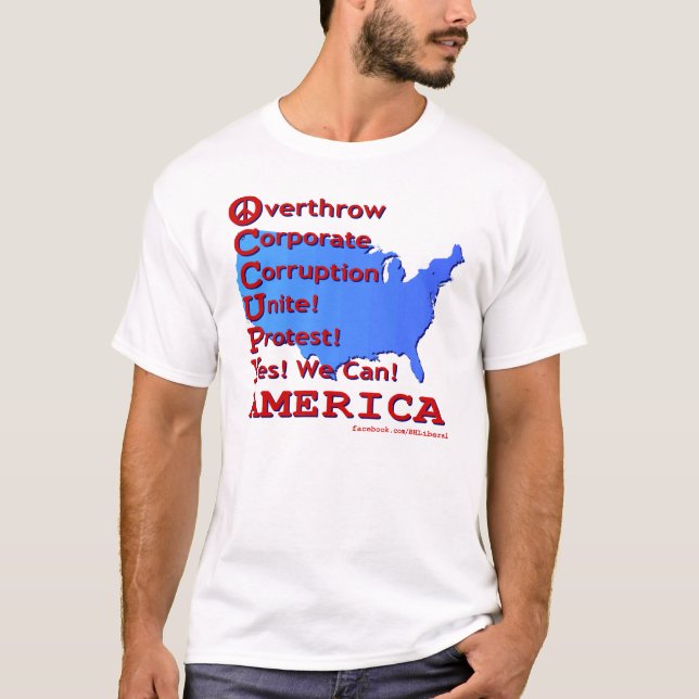 Occupy America! T-Shirt (Front)