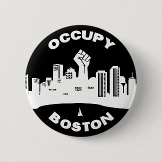 Occupy Boston 6 Cm Round Badge