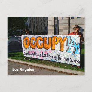 Occupy LA Postcard! Postcard