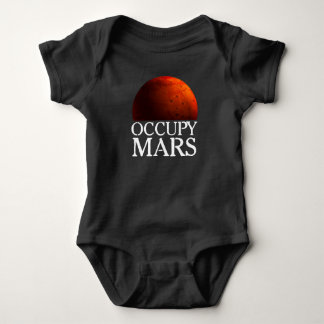 Occupy Mars Space Astronaut Baby Bodysuit