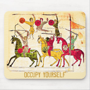 Occupy Mediaeval Art Pad Mouse Pad