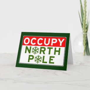 Occupy North Pole Holiday Card
