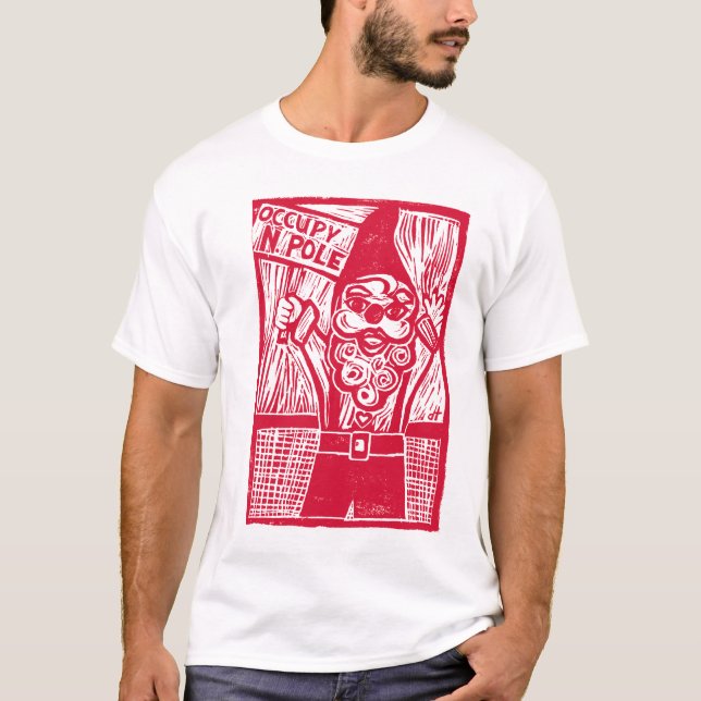 Occupy North Pole T-shirt (Front)