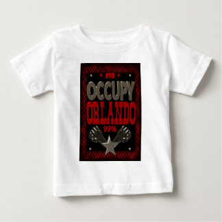 Occupy  Orlando OWS protest 99 strong poster Baby T-Shirt
