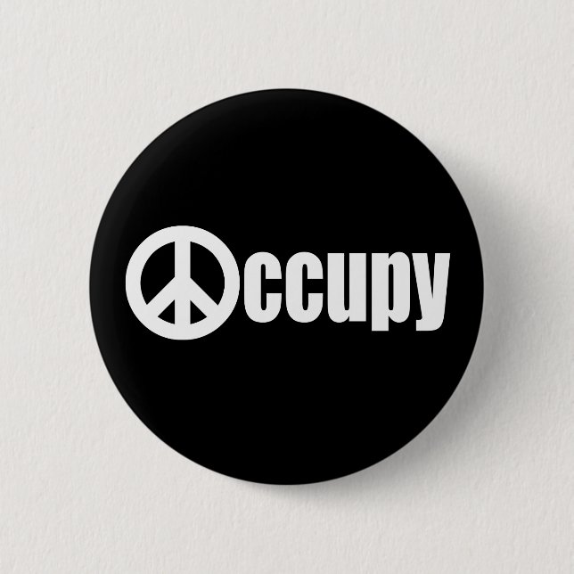 Occupy Wall Street 6 Cm Round Badge (Front)