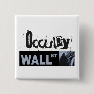 Occupy Wall Street Button