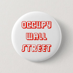 "Occupy Wall Street" Button