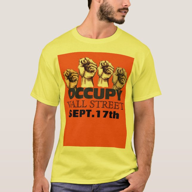 Occupy Wall Street T-Shirt (Front)
