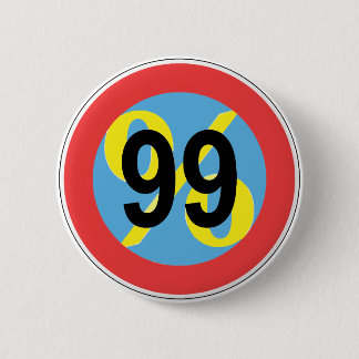 ‘occupy Wall Street we are the 99 %’ 6 Cm Round Badge