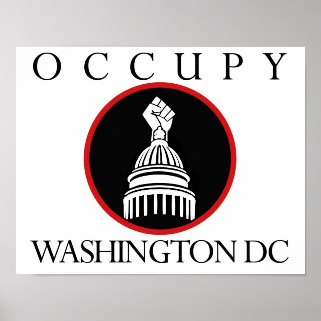 Occupy Washington DC Poster (Front)
