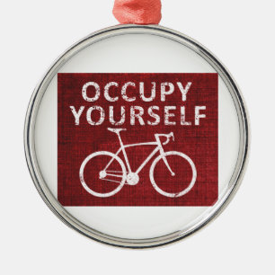 Occupy Yourself Metal Tree Decoration