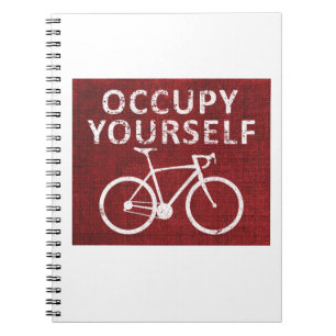 Occupy Yourself Spiral Notebook