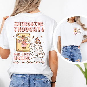 OCD Awareness Whimsical “Switching Off OCD” Retro T-Shirt