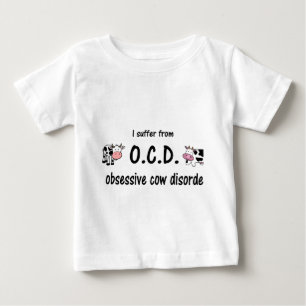 OCD Cow Baby T-Shirt