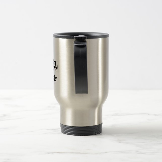 OCD Cow Travel Mug (Handle)