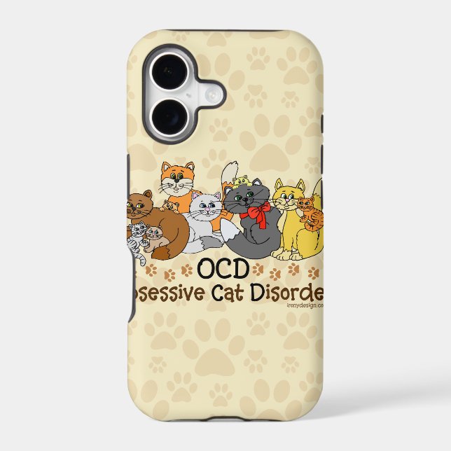 OCD Obsessive Cat Disorder (Back)