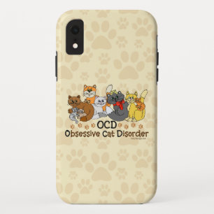 OCD Obsessive Cat Disorder Case-Mate iPhone Case