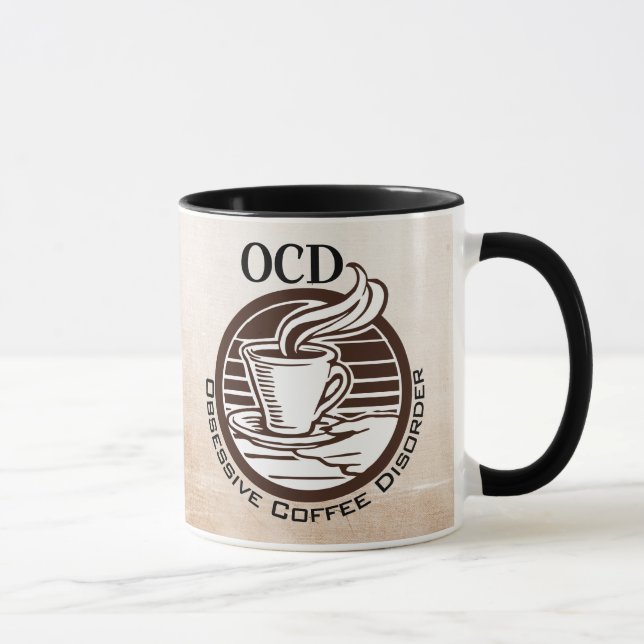 OCD: Obsessive Coffee Disorder Mug (Right)