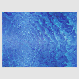 Ocean Abstract Decoupage Watercolor Background Tissue Paper