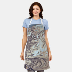 Ocean Abstract Painting   Best modern abstract art Apron