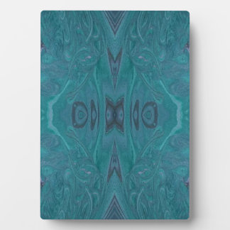 Ocean Acrylic Pour Painting Plaque