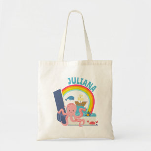 Ocean Adventure Book Tote Bag