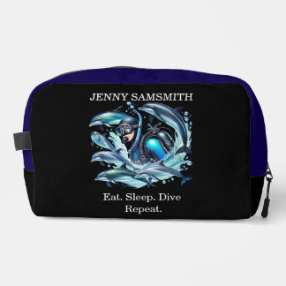 Ocean Adventures: Dive, Explore, Repeat! Dopp Kit
