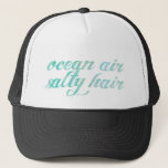 Ocean Air Salty Hair Hat<br><div class="desc">cute summer hat for girls.</div>