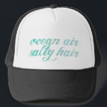 Ocean Air Salty Hair Hat<br><div class="desc">cute summer hat for girls.</div>