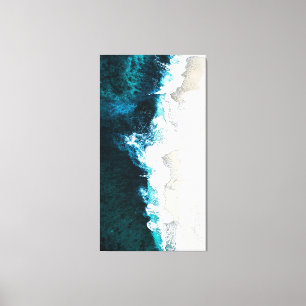 Ocean And Beach Canvas Print