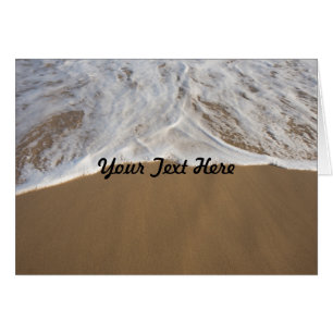 Ocean and Beach Greeting Card