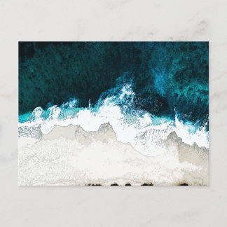 Ocean And Beach Postcard