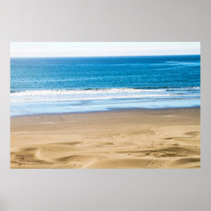 Ocean and Sand Poster
