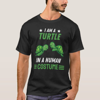 Ocean Animal Lover Sea Turtle Costume Gift Turtle T-Shirt